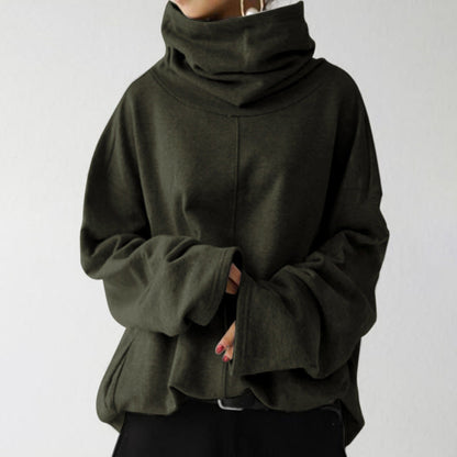 Matilda® | Trendiger einfarbiger Turtle-Neck Pullover